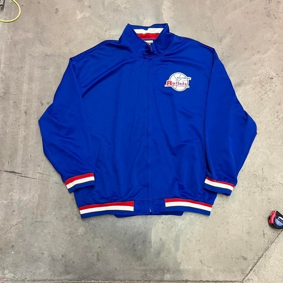 vintage NBA hardwood classics Baltimore Bullets Full zip up - Picture 1 of 8